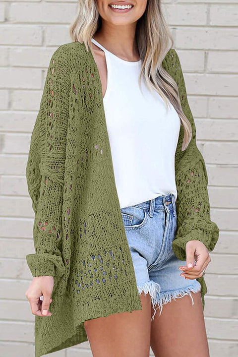 Openwork Cardigan | Multiple Color Options | Rubies + Lace