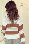 Multi Stripe | Drop Shoulder Sweater | Rubies + Lace