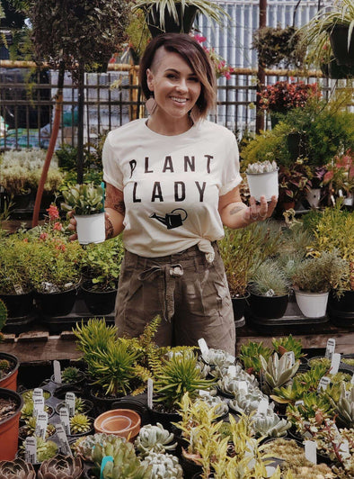 Plant Lady | Women's T-Shirt | Ruby’s Rubbish®