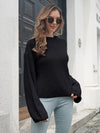 Round Neck Sweater | Multiple Color Options | Rubies + Lace