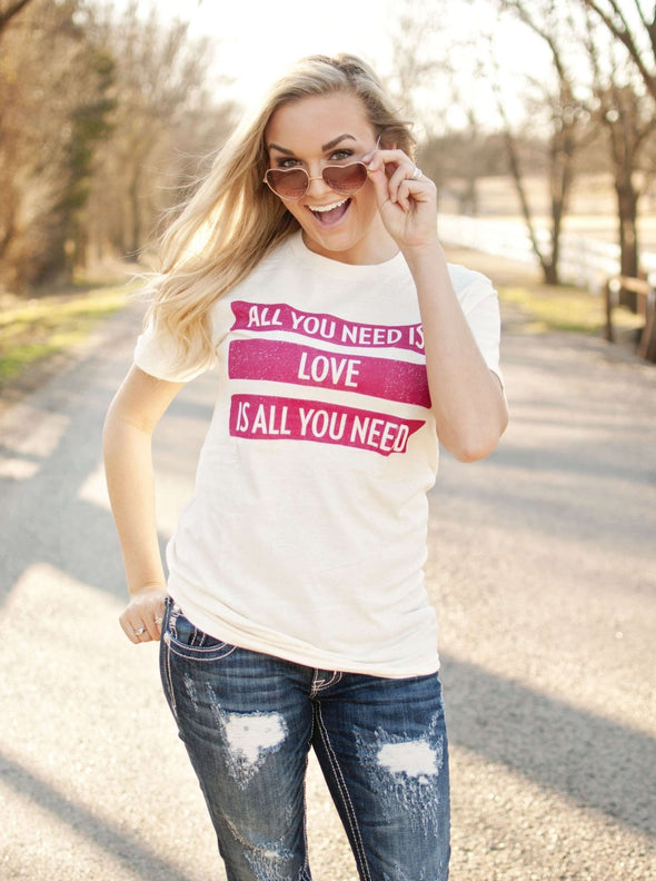 All You Need is Love | Women’s T-Shirt | Ruby’s Rubbish®