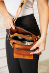 Compartment Zip | Multiple Strap Options Crossbody | Rubies + Lace
