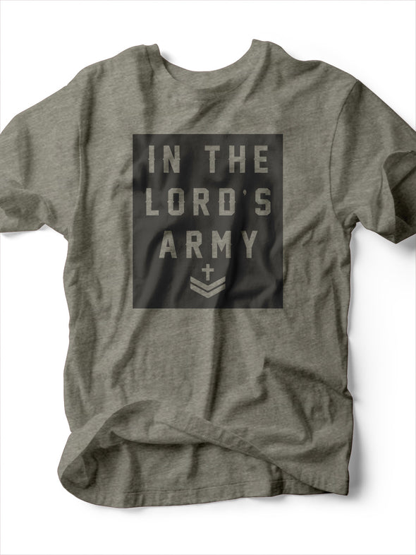 In the Lord's Army | Kid's T-Shirt | Ruby’s Rubbish®