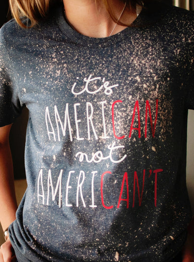 Ameri-Can Not Ameri-Can't | Seasonal T-Shirt | Ruby’s Rubbish®