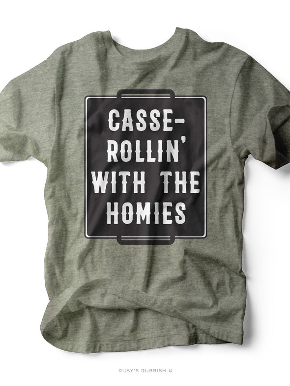 Casse-Rollin With the Homies | Seasonal T-Shirt | Ruby’s Rubbish®