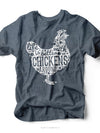Life is Better with Chickens Around | Southern T-Shirt | Ruby’s Rubbish®