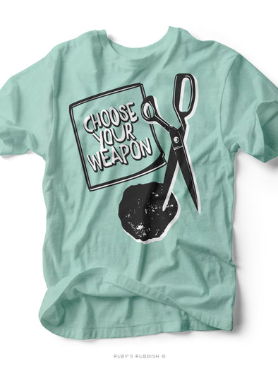 Rock Paper Scissors | Kid's T-Shirt | Ruby’s Rubbish®
