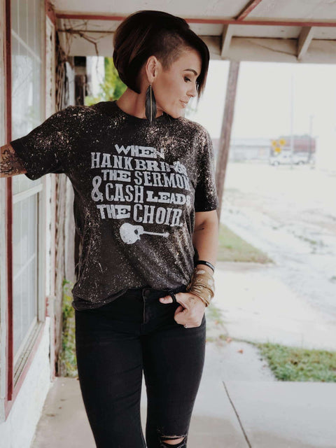 When Hank Brings the Sermon | Southern T-Shirt | Ruby’s Rubbish®