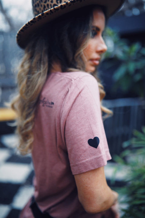 I Wear My Heart on My Sleeve | Women's T-Shirt | Ruby’s Rubbish®