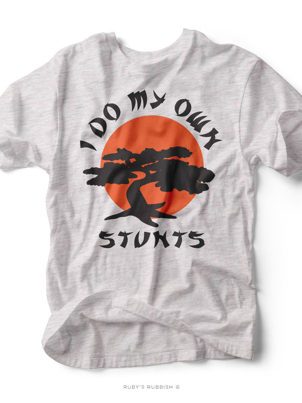 I Do My Own Stunts | Kid's T-Shirt | Ruby’s Rubbish®