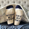 Step By Step, Day By Day | Knee Sock | Ruby’s Rubbish®