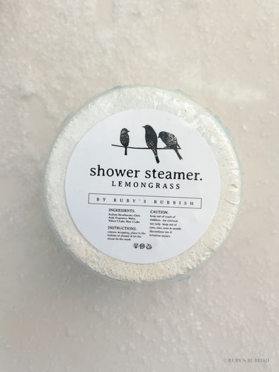 Lemongrass | Shower Steamer | Ruby’s Rubbish®