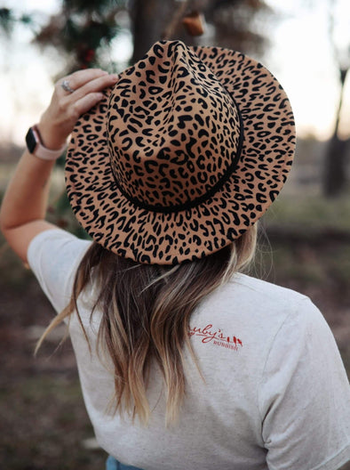 Leopard | Felt Hat | Ruby’s Rubbish®
