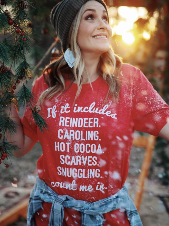 If it Includes (Christmas Edition) | Seasonal T-Shirt | Ruby’s Rubbish®