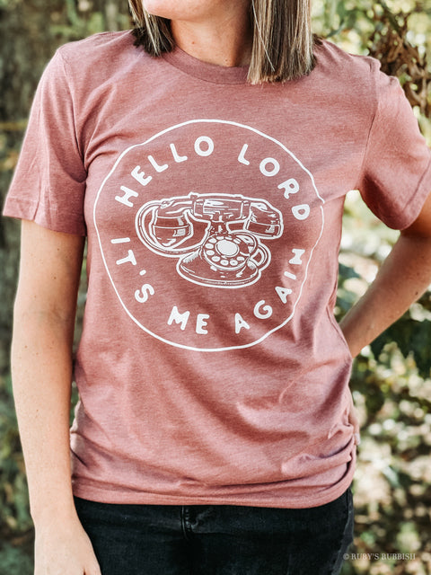 Hello Lord | Christian T-Shirt | Ruby’s Rubbish®