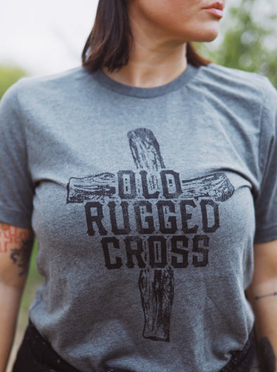 Old Rugged Cross | Christian T-Shirt | Ruby’s Rubbish®