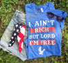 I Ain't Rich but Lord I'm Free | Southern T-Shirt | Ruby’s Rubbish®