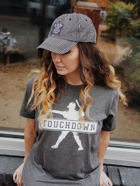 Touchdown (Baseball Player) | Southern T-Shirt | Ruby’s Rubbish®