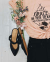 With Grace in Her Heart | Women's T-Shirt | Ruby’s Rubbish®