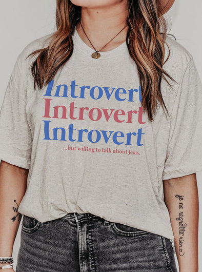 Introvert | Scripture T-Shirt | Ruby’s Rubbish®