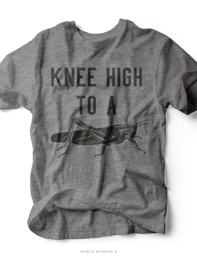 Knee High to a Grasshopper | Kid's T-Shirt | Ruby’s Rubbish®