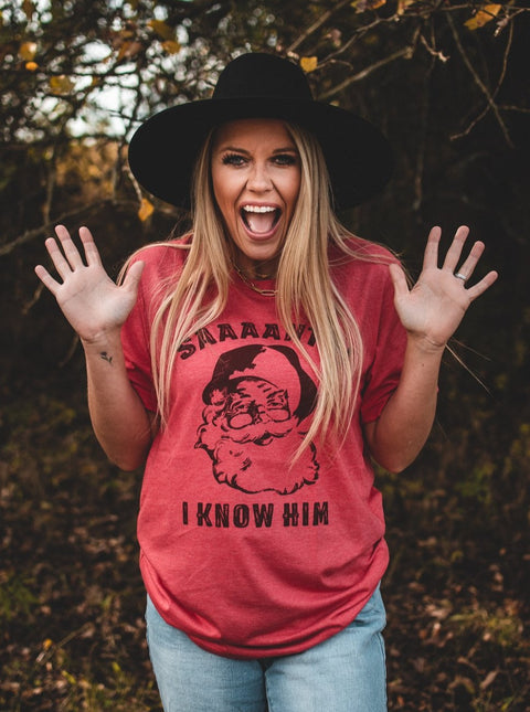 SAAAANTA! I Know Him | Seasonal T-Shirt | Ruby’s Rubbish®