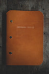 Sermon Notes | Genuine Camel Leather Journal | Ruby's Rubbish