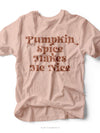 Pumpkin Spice Makes Me Nice | Seasonal T-Shirt | Ruby’s Rubbish®