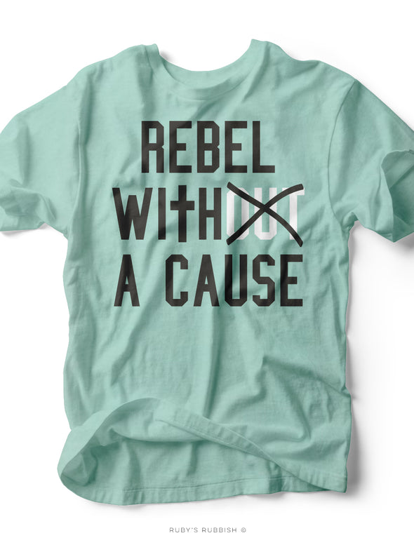 Rebel With a Cause | Flashback Tee | Ruby’s Rubbish®
