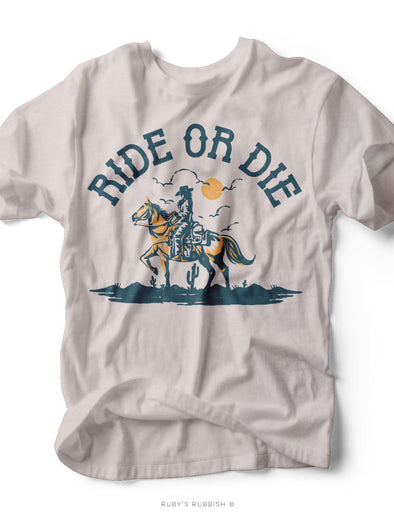 Ride or Die| Southern T-Shirt | Ruby’s Rubbish®