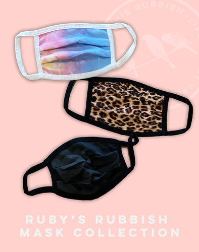 Fashion Face Mask | Ruby's Rubbish®