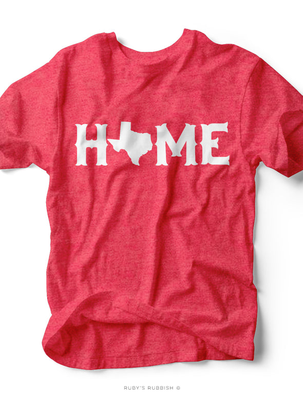 Texas Home | Kid's T-Shirt | Ruby’s Rubbish®