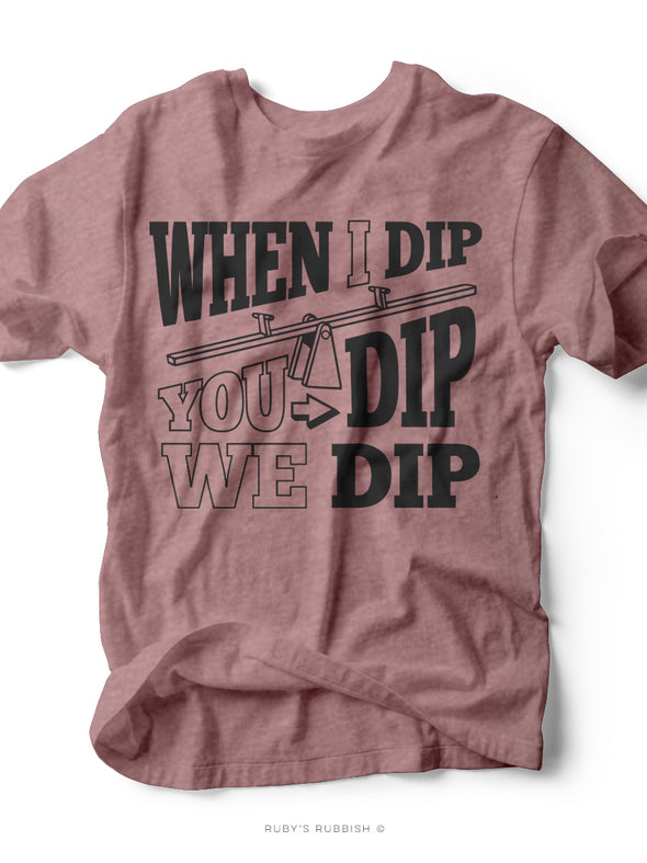 When I Dip You Dip We Dip | Kid's T-Shirt | Ruby’s Rubbish®