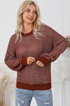 Round Neck Sweater | Multiple Color Options | Rubies + Lace