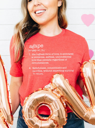 Agape | Women's T-Shirt | Ruby’s Rubbish®