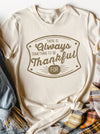Always Something to be Thankful For | Seasonal T-Shirt | Ruby’s Rubbish®