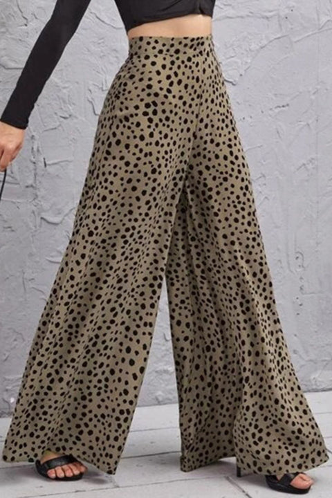 Animal Print | High-Rise Culottes | Rubies + Lace