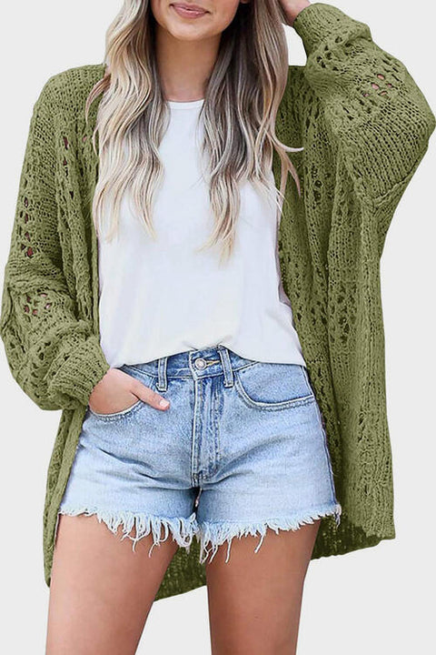 Openwork Cardigan | Multiple Color Options | Rubies + Lace