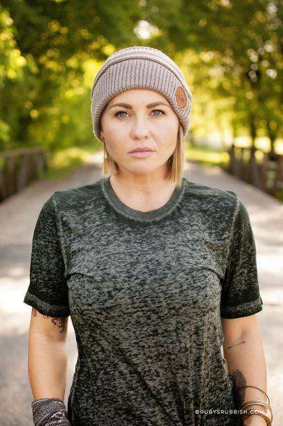 Taupe Beanie | Ruby’s Rubbish®