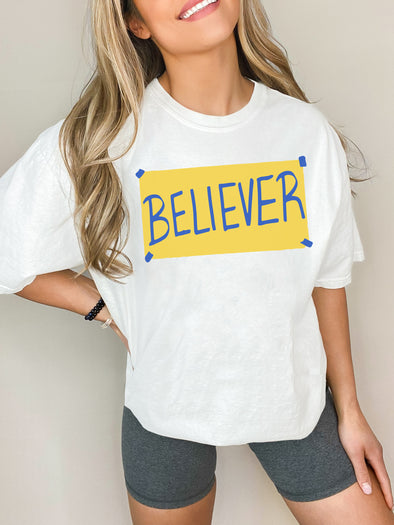Believer | Scripture T-Shirt | Ruby’s Rubbish®