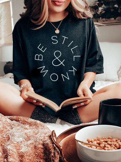 Be Still & Know | Christian T-Shirt | Ruby’s Rubbish®