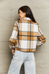 Double Take Plaid | Collared Shacket | Rubies + Lace