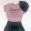 Church Definition | Christian T-Shirt | Ruby’s Rubbish®