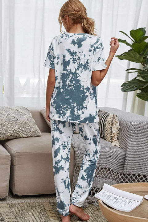 Tie-Dye Joggers Lounge Set | Multiple Color Options | Rubies + Lace