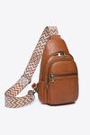 It's Your Time Leather Sling Bag | Multiple Color Options | Rubies + Lace