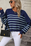 Striped Pullover Sweater | Multiple Color Options | Rubies + Lace