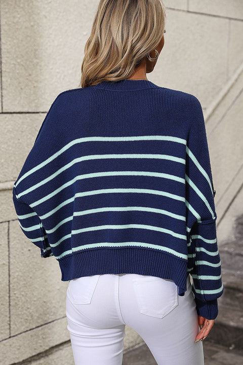 Striped Pullover Sweater | Multiple Color Options | Rubies + Lace