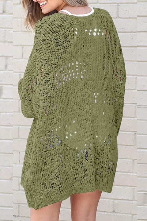 Openwork Cardigan | Multiple Color Options | Rubies + Lace