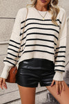 Striped Pullover Sweater | Multiple Color Options | Rubies + Lace