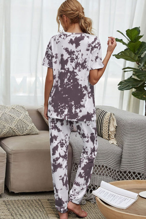 Tie-Dye Joggers Lounge Set | Multiple Color Options | Rubies + Lace